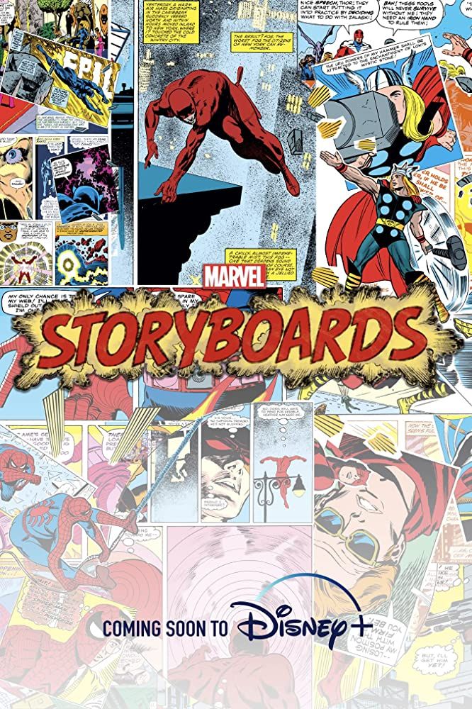 Раскадровки Marvel / Marvel's Storyboards / 2020